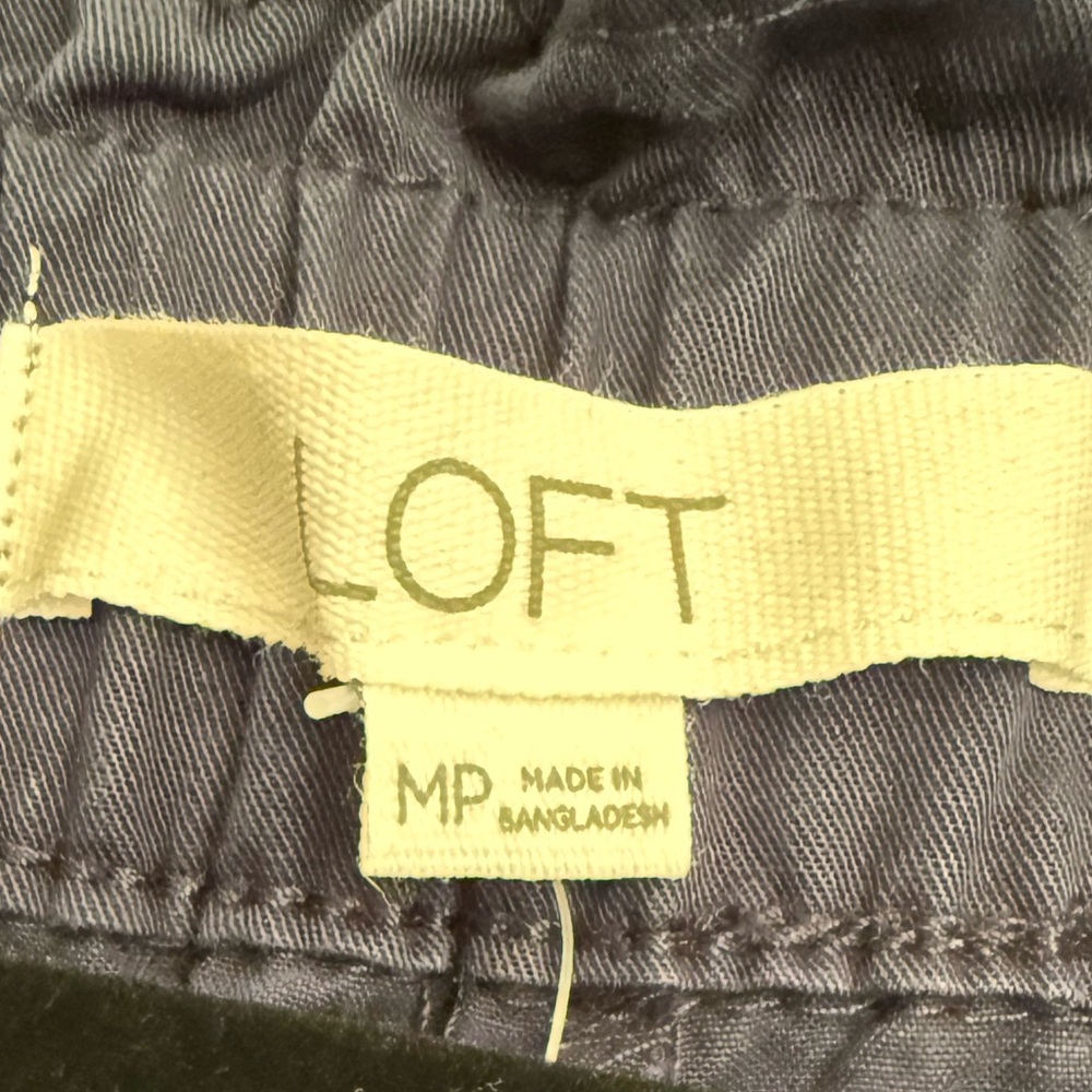 LOFT Navy Wide Leg Pants - Picture 8 of 12